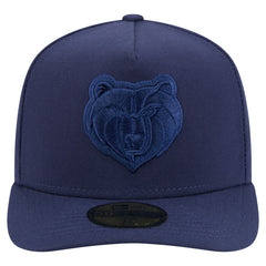Memphis Grizzlies Colorpack A-Frame Pinch Front 59FIFTY Fitted Hat Navy - NBA