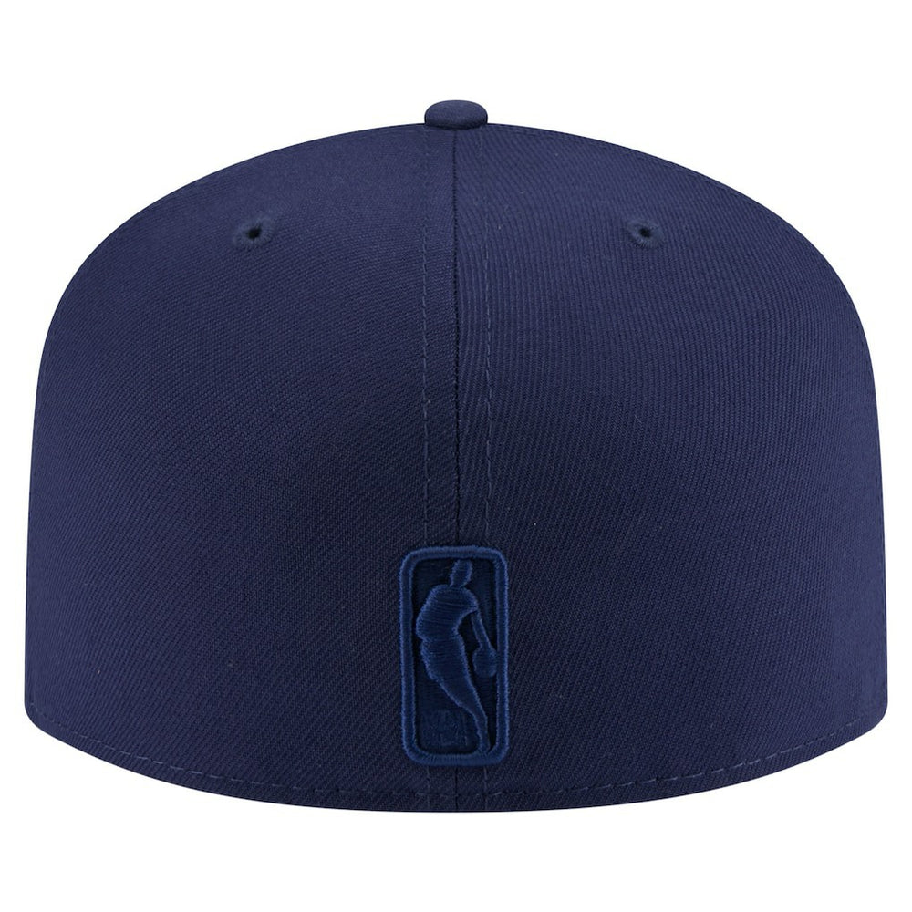 Philadelphia 76ers Colorpack A-Frame Pinch Front 59FIFTY Fitted Hat Navy - NBA