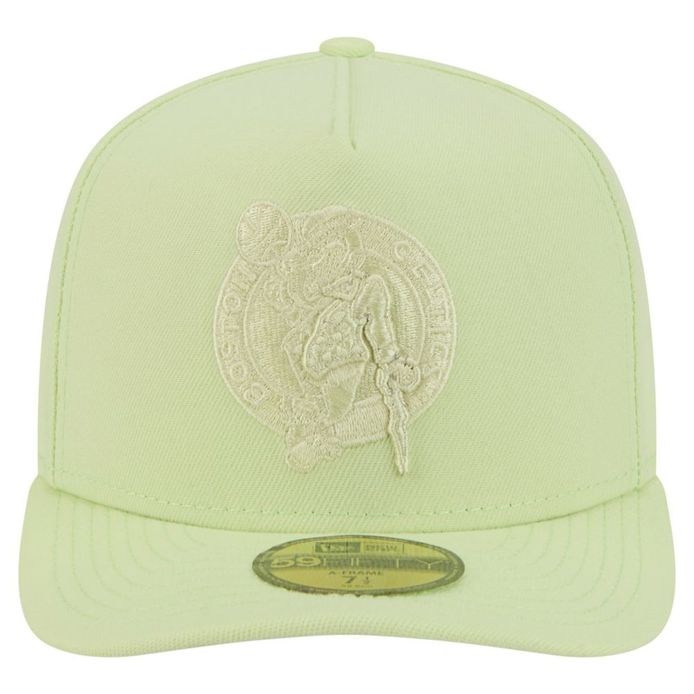 Boston Celtics Colorpack A-Frame Pinch Front 59FIFTY Fitted Hat Green - NBA