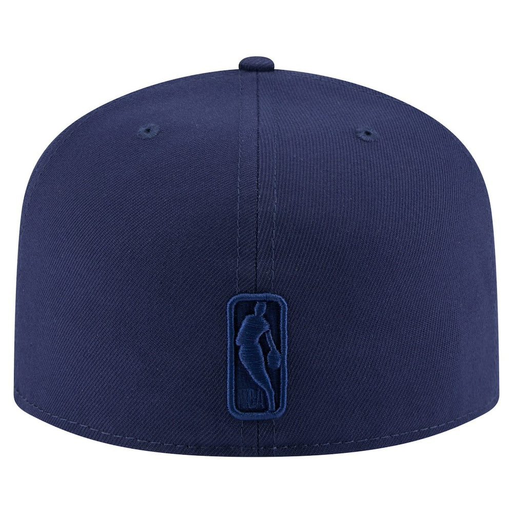 Dallas Mavericks Colorpack A-Frame Pinch Front 59FIFTY Fitted Hat Navy - NBA