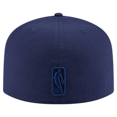 Dallas Mavericks Colorpack A-Frame Pinch Front 59FIFTY Fitted Hat Navy - NBA
