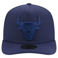 Chicago Bulls Colorpack A-Frame Pinch Front 59FIFTY Fitted Hat Navy - NBA