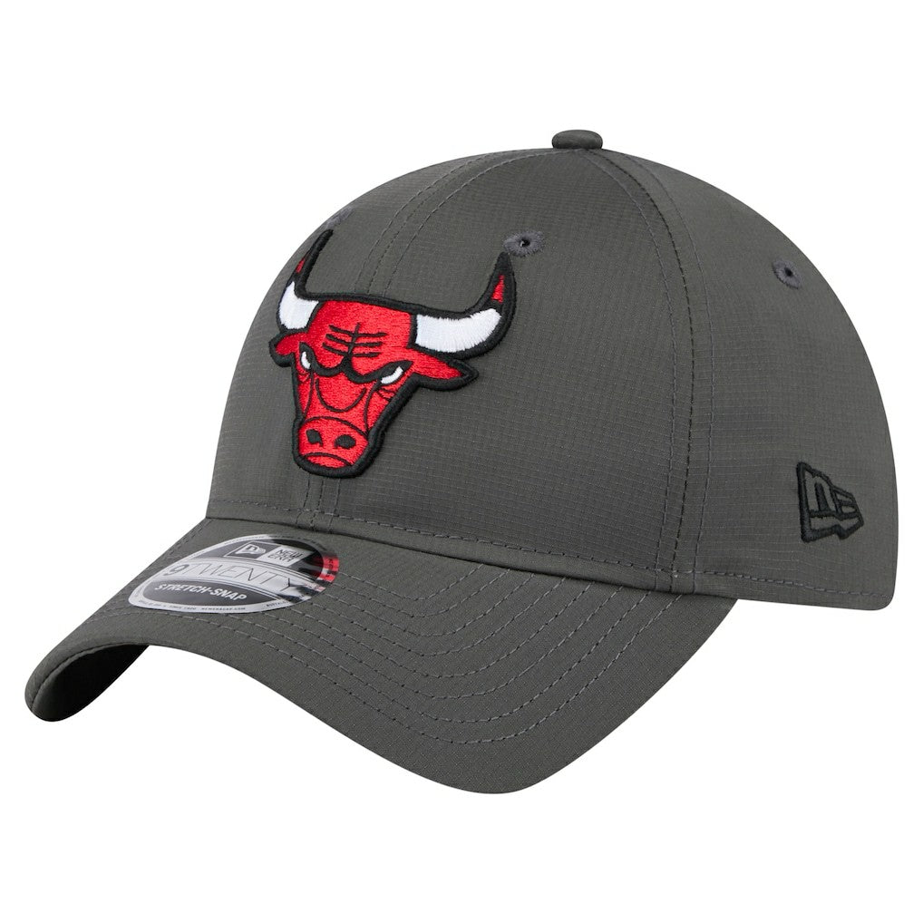 Chicago Bulls Active Ripstop 9TWENTY Adjustable Hat Charcoal - NBA