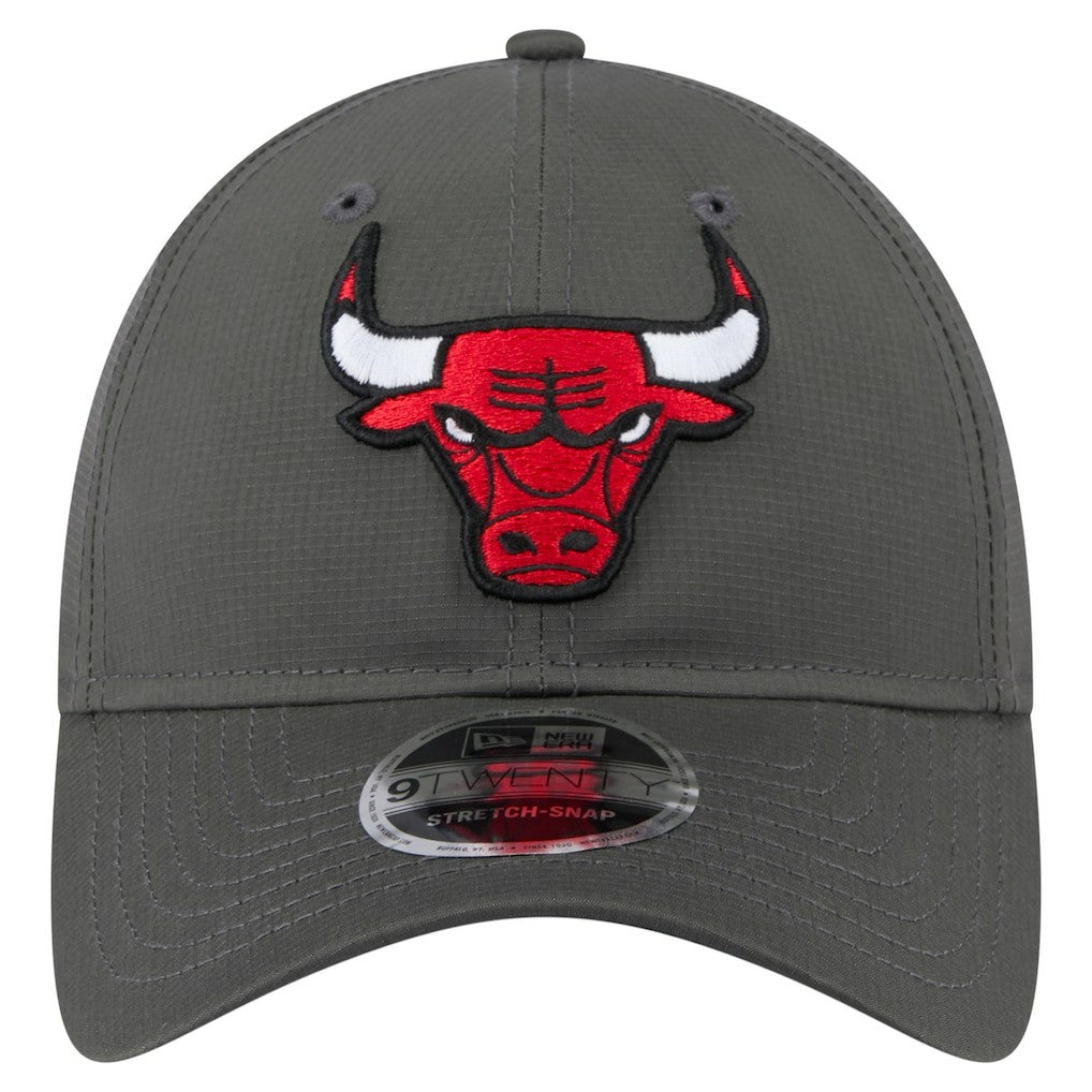 Chicago Bulls Active Ripstop 9TWENTY Adjustable Hat Charcoal - NBA