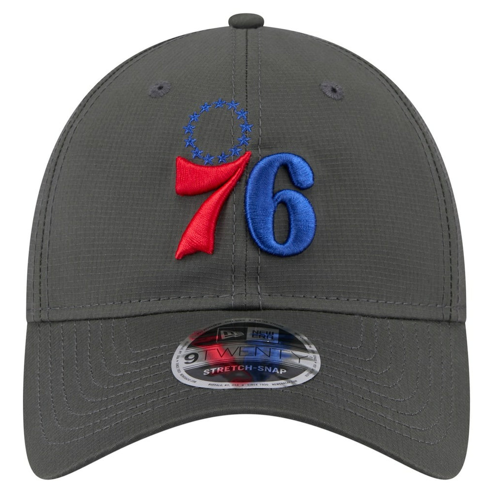 Philadelphia 76ers Active Ripstop 9TWENTY Adjustable Hat Charcoal - NBA