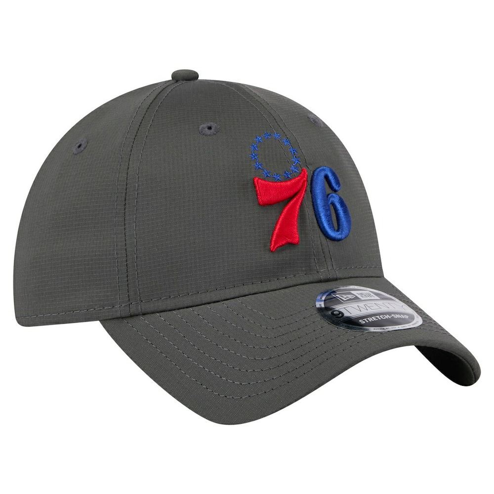 Philadelphia 76ers Active Ripstop 9TWENTY Adjustable Hat Charcoal - NBA