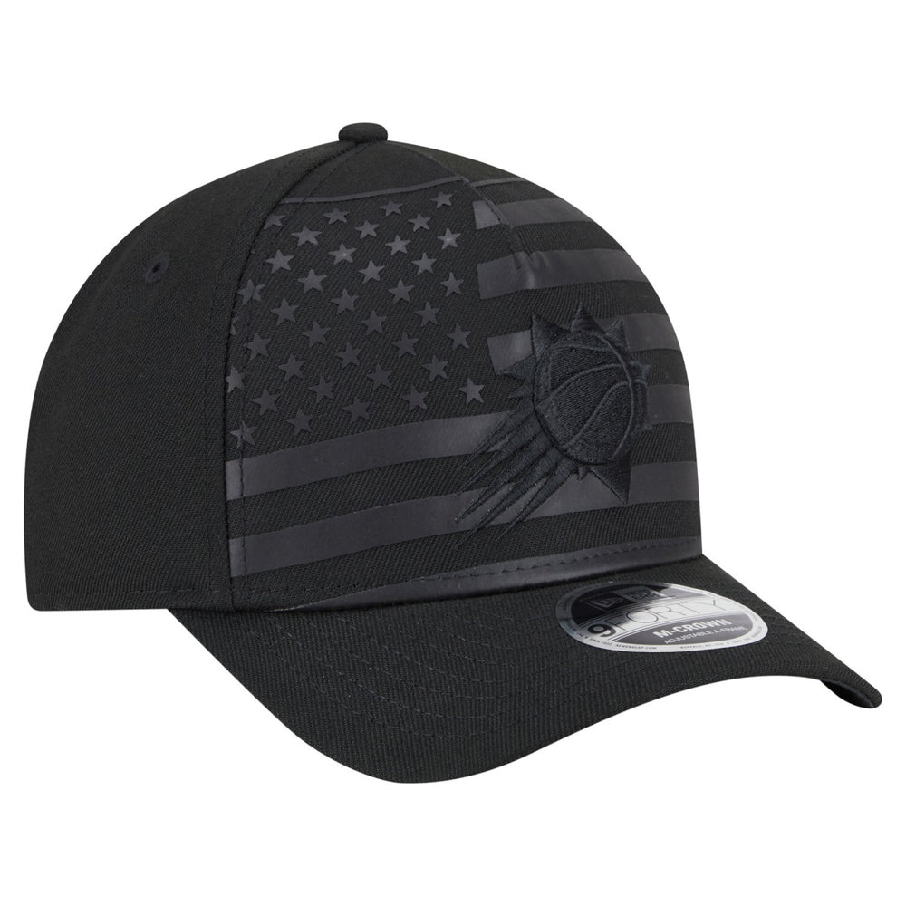 Phoenix Suns Game Day Flag A-Frame 9FORTY Adjustable Hat Black - NBA