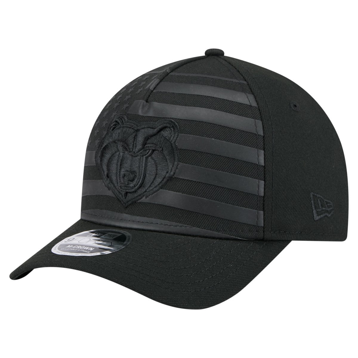 Memphis Grizzlies Game Day Flag A-Frame 9FORTY Adjustable Hat Black - NBA