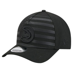 Atlanta Hawks Game Day Flag A-Frame 9FORTY Adjustable Hat Black - NBA