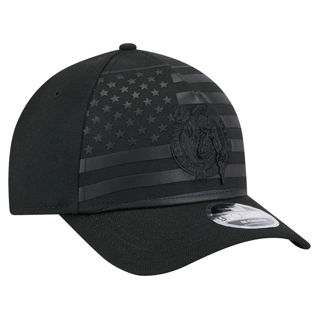 Boston Celtics Game Day Flag A-Frame 9FORTY Adjustable Hat Black - NBA