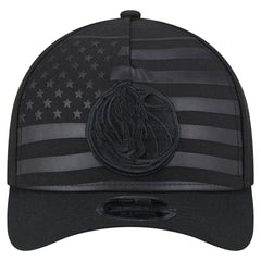 Dallas Mavericks Game Day Flag A-Frame 9FORTY Adjustable Hat Black - NBA