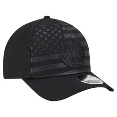 Dallas Mavericks Game Day Flag A-Frame 9FORTY Adjustable Hat Black - NBA