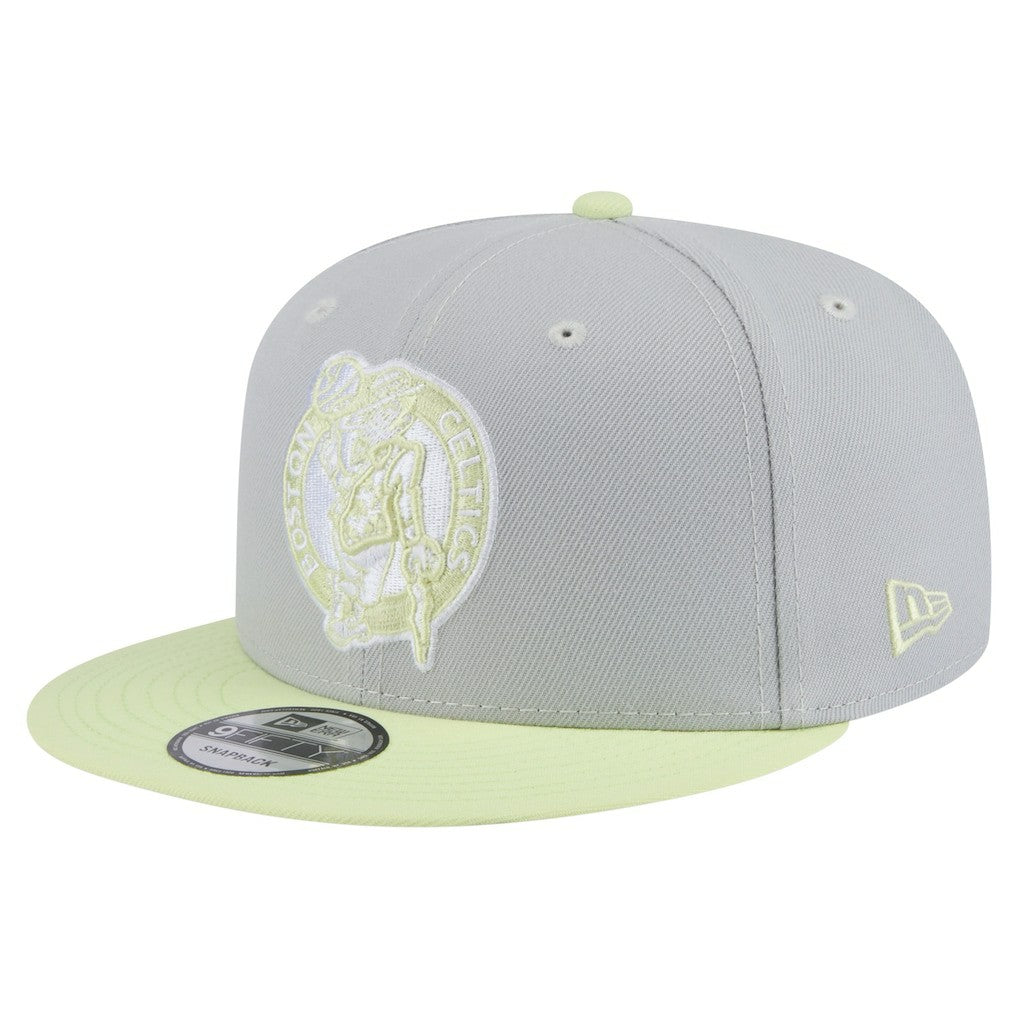 Boston Celtics Color Pack Two-Tone 9FIFTY Snapback Hat Gray/Light Green - NBA