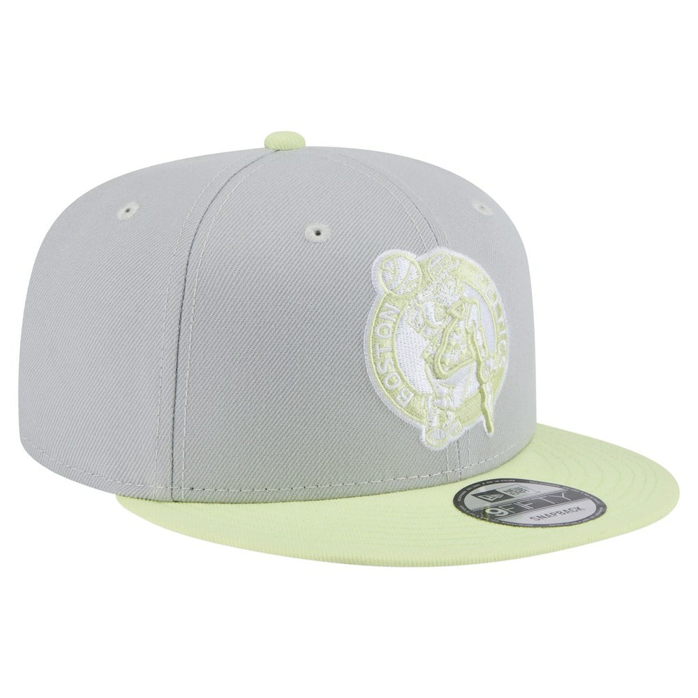 Boston Celtics Color Pack Two-Tone 9FIFTY Snapback Hat Gray/Light Green - NBA