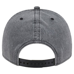 Dallas Mavericks Throwback Washed Pre-Curved 9FIFTY Snapback Hat Charcoal - NBA