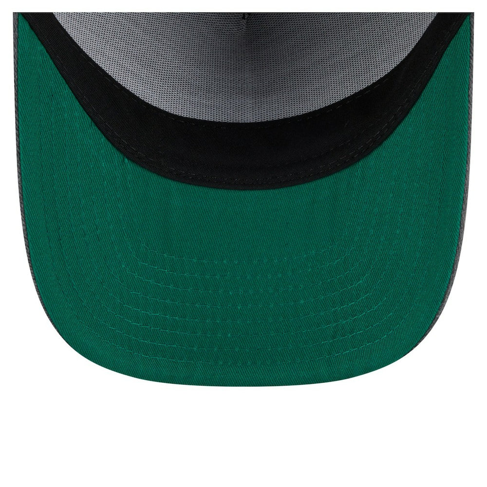 Dallas Mavericks Throwback Washed Pre-Curved 9FIFTY Snapback Hat Charcoal - NBA
