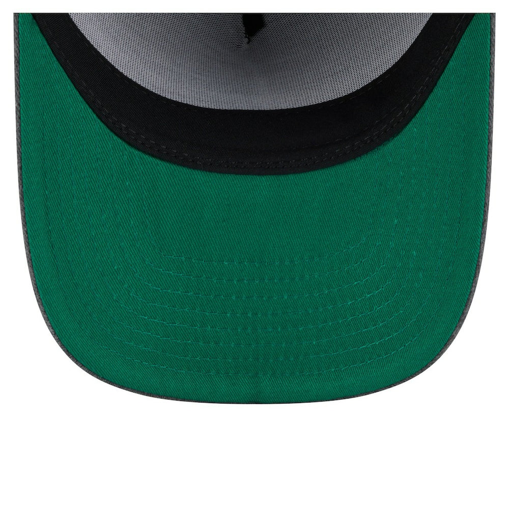 Golden State Warriors Throwback Washed Pre-Curved 9FIFTY Snapback Hat Charcoal - NBA