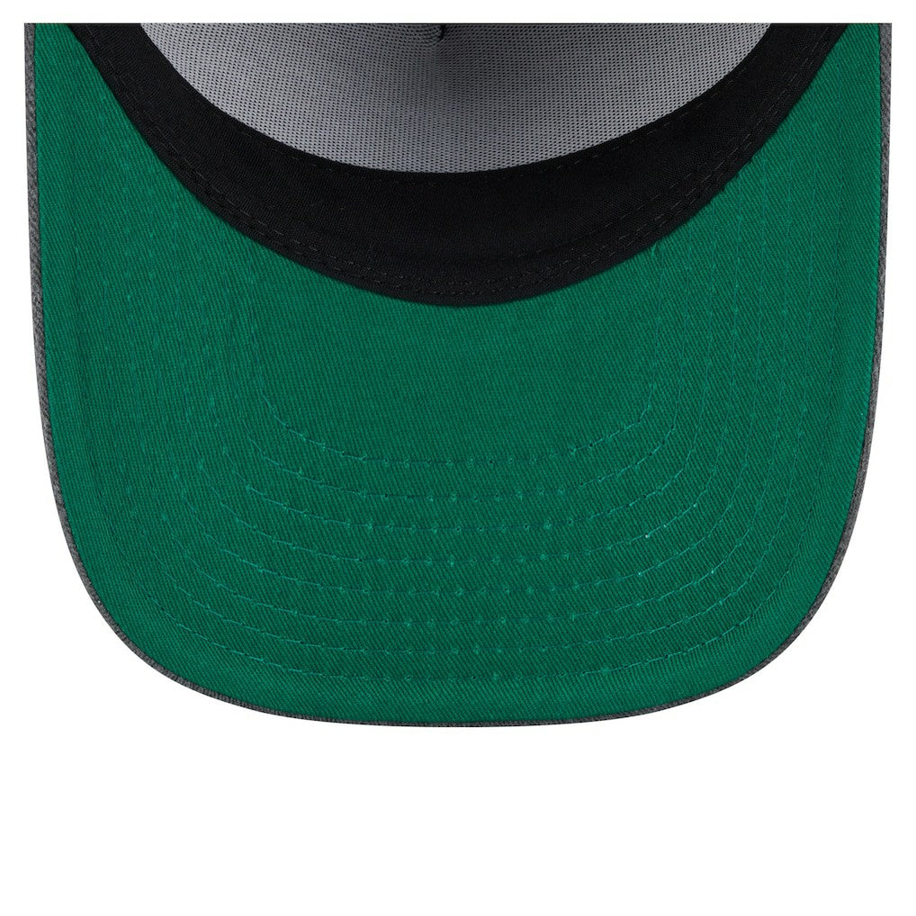 Philadelphia 76ers Throwback Washed Pre-Curved 9FIFTY Snapback Hat Charcoal - NBA