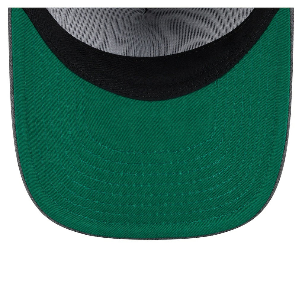 Philadelphia 76ers Throwback Washed Pre-Curved 9FIFTY Snapback Hat Charcoal - NBA