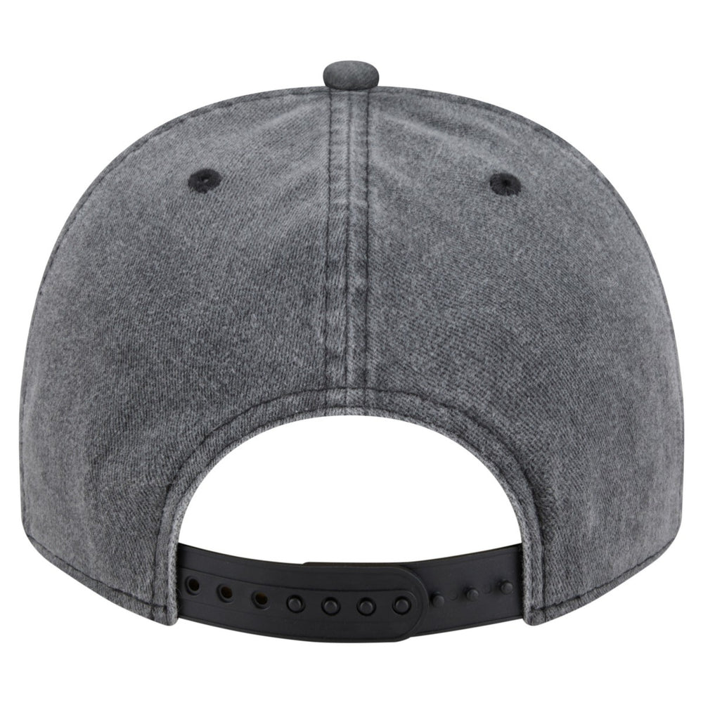 Miami Heat Throwback Washed Pre-Curved 9FIFTY Snapback Hat Charcoal - NBA