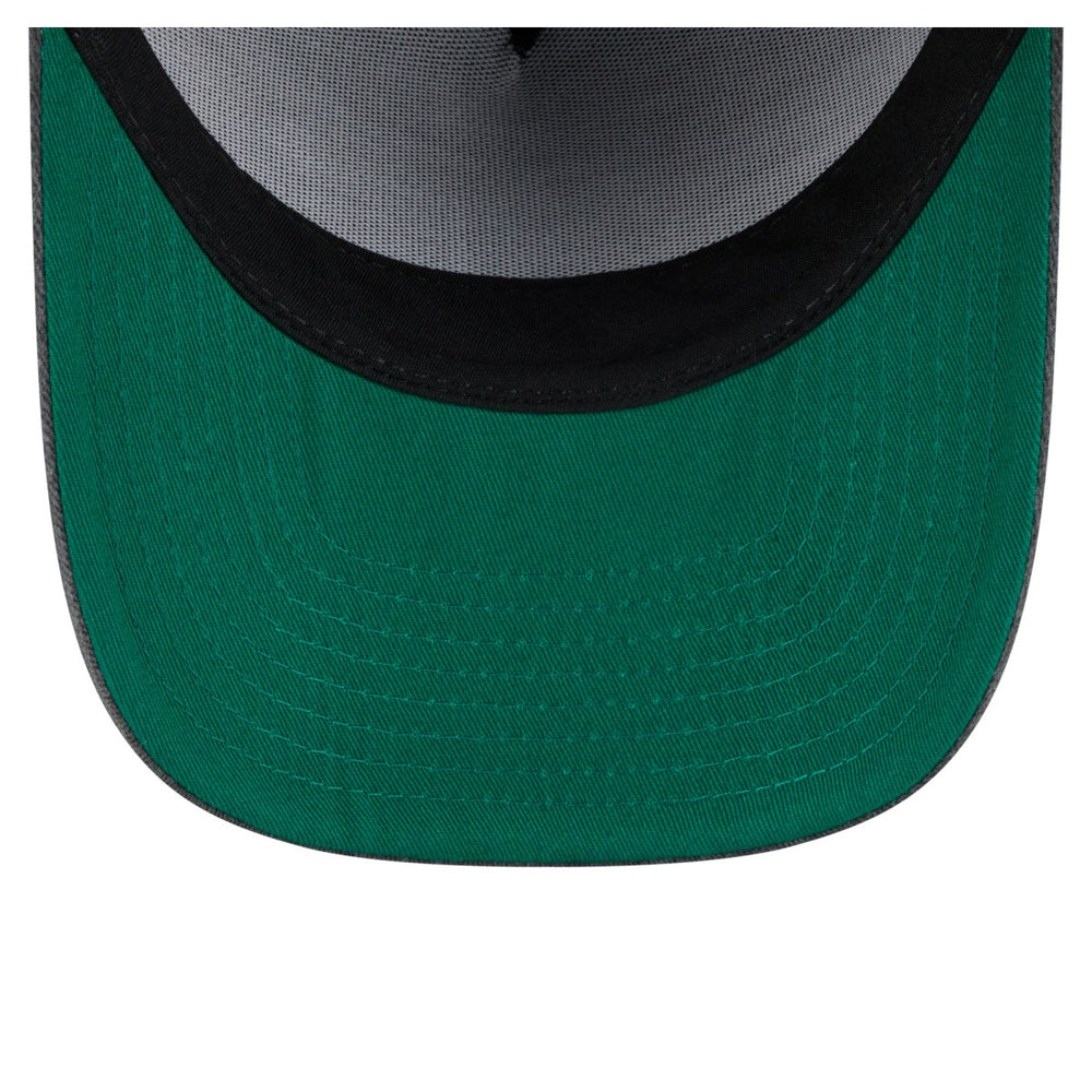 Miami Heat Throwback Washed Pre-Curved 9FIFTY Snapback Hat Charcoal - NBA