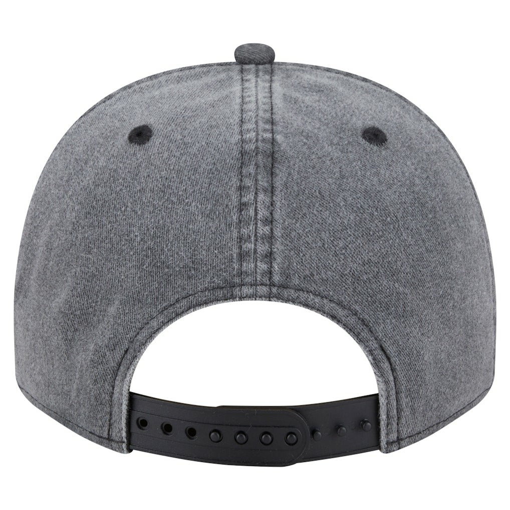 Boston Celtics Throwback Washed Pre-Curved 9FIFTY Snapback Hat Charcoal - NBA