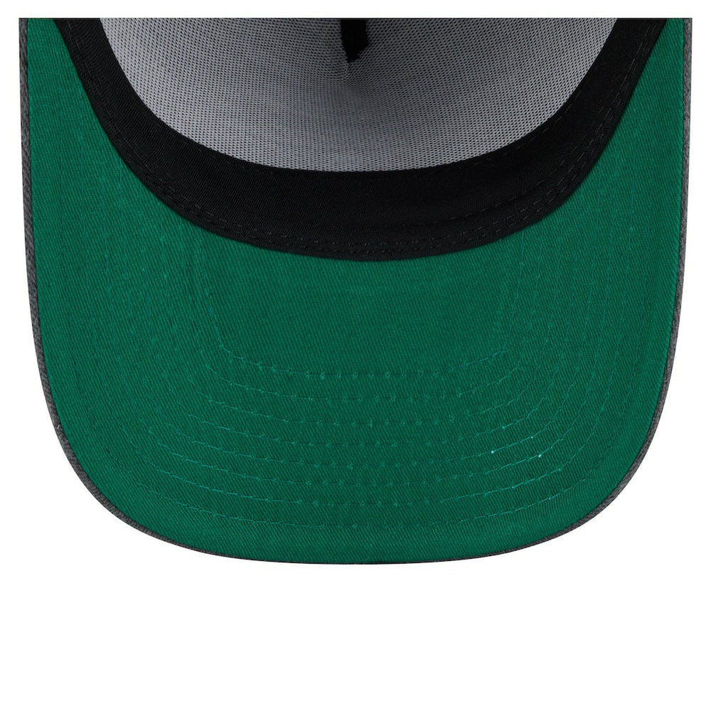 Boston Celtics Throwback Washed Pre-Curved 9FIFTY Snapback Hat Charcoal - NBA