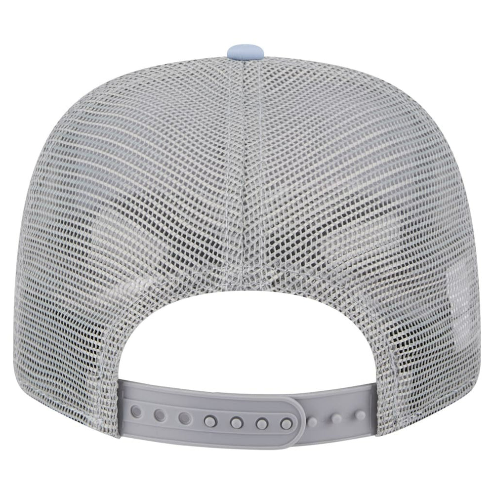 Brooklyn Nets Adventure Aloha Pattern 9SEVENTY Stretch-Snap Hat Light Blue/Gray - NBA
