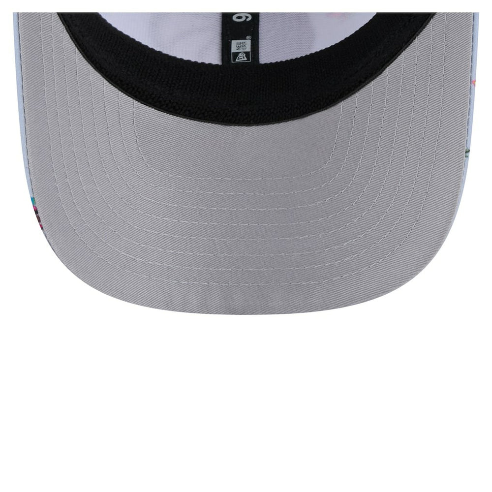 Dallas Mavericks Adventure Aloha Pattern 9SEVENTY Stretch-Snap Hat Light Blue/Gray - NBA