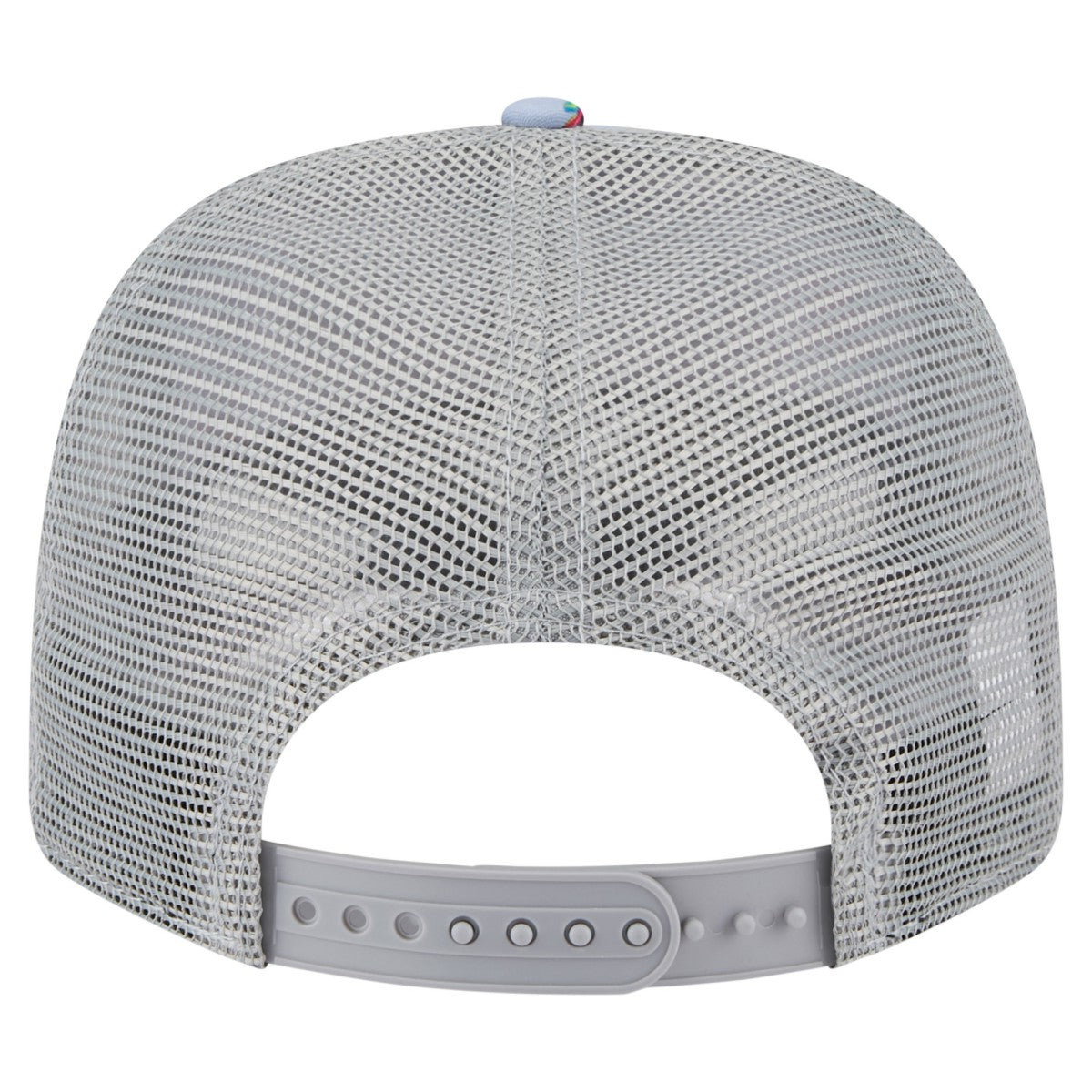 Los Angeles Lakers Adventure Aloha Pattern 9SEVENTY Stretch-Snap Hat Light Blue/Gray - NBA