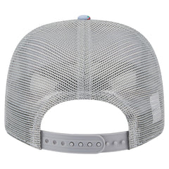 Los Angeles Lakers Adventure Aloha Pattern 9SEVENTY Stretch-Snap Hat Light Blue/Gray - NBA