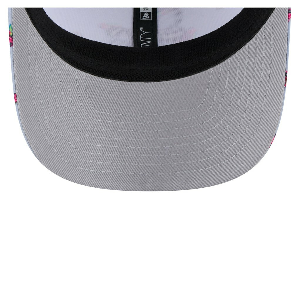 Philadelphia 76ers Adventure Aloha Pattern 9SEVENTY Stretch-Snap Hat Light Blue/Gray - NBA