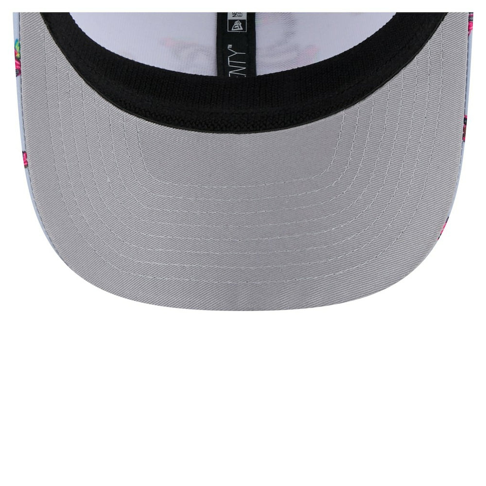 Philadelphia 76ers Adventure Aloha Pattern 9SEVENTY Stretch-Snap Hat Light Blue/Gray - NBA