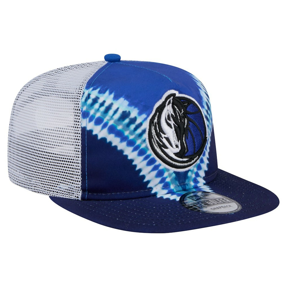 Dallas Mavericks Throwback Dye Golfer Snapback Hat Navy/Blue - NBA