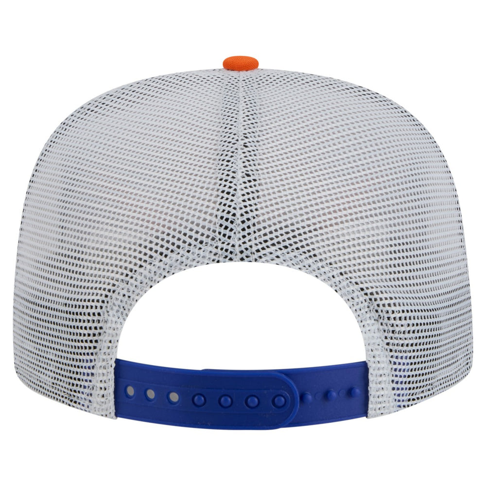 New York Knicks Throwback Dye Golfer Snapback Hat Blue/Orange - NBA