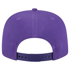 Los Angeles Lakers Team Text Golfer Snapback Hat Purple - NBA