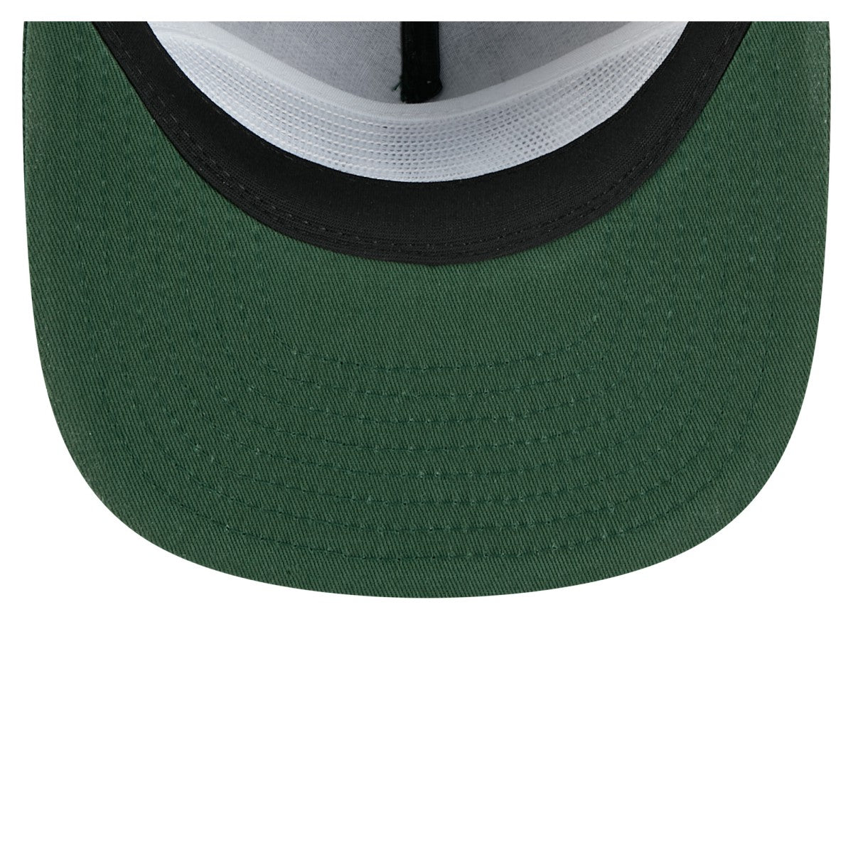 Milwaukee Bucks Team Text Golfer Snapback Hat Hunter Green - NBA