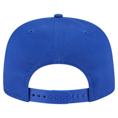 Philadelphia 76ers Team Text Golfer Snapback Hat Royal - NBA