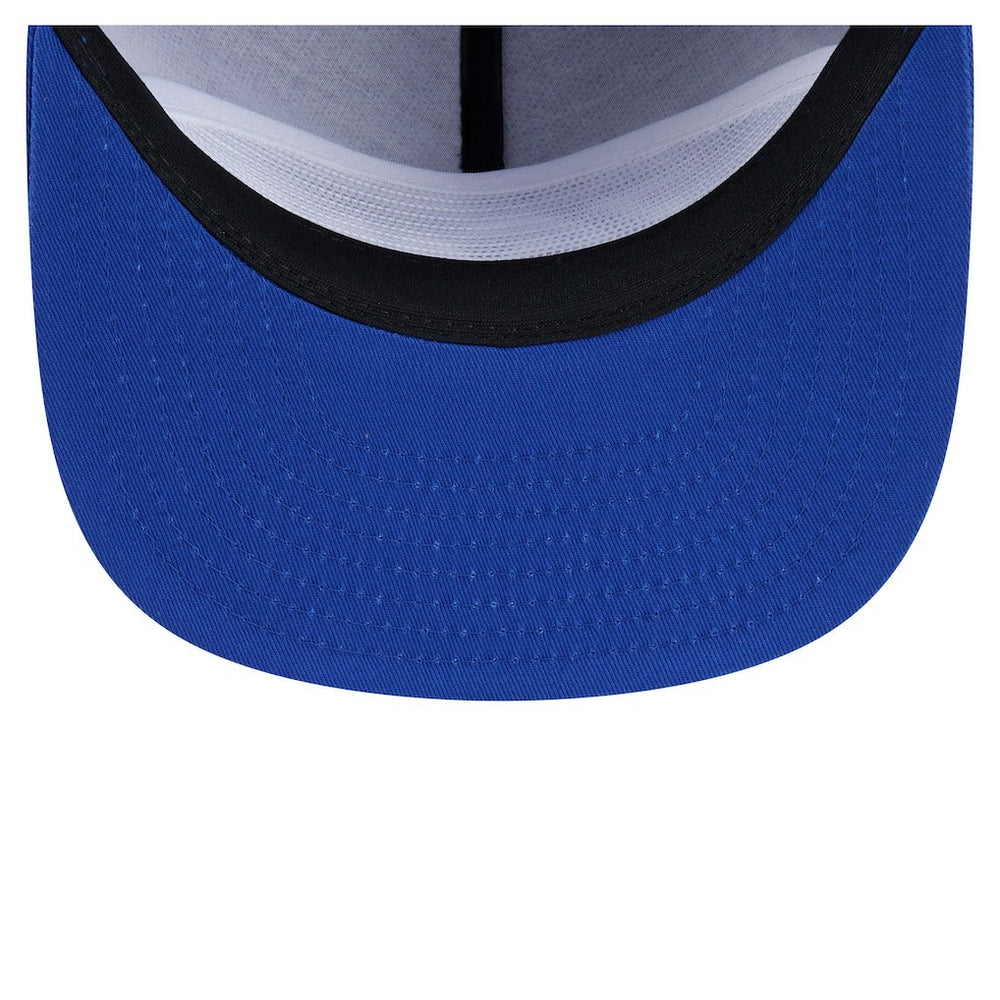 Philadelphia 76ers Team Text Golfer Snapback Hat Royal - NBA
