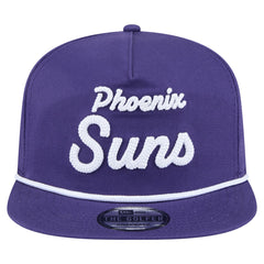 Phoenix Suns Team Text Golfer Snapback Hat Purple - NBA
