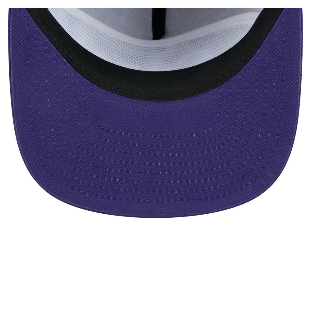 Phoenix Suns Team Text Golfer Snapback Hat Purple - NBA