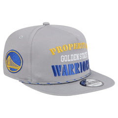 Golden State Warriors Throwback Property Of Golfer Snapback Hat Gray - NBA