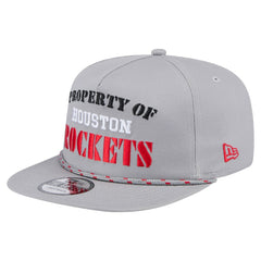 Houston Rockets Throwback Property Of Golfer Snapback Hat Gray - NBA