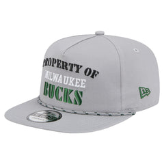 Milwaukee Bucks Throwback Property Of Golfer Snapback Hat Gray - NBA