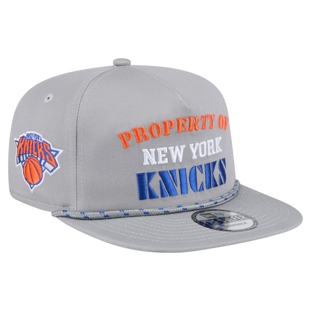 New York Knicks Throwback Property Of Golfer Snapback Hat Gray - NBA