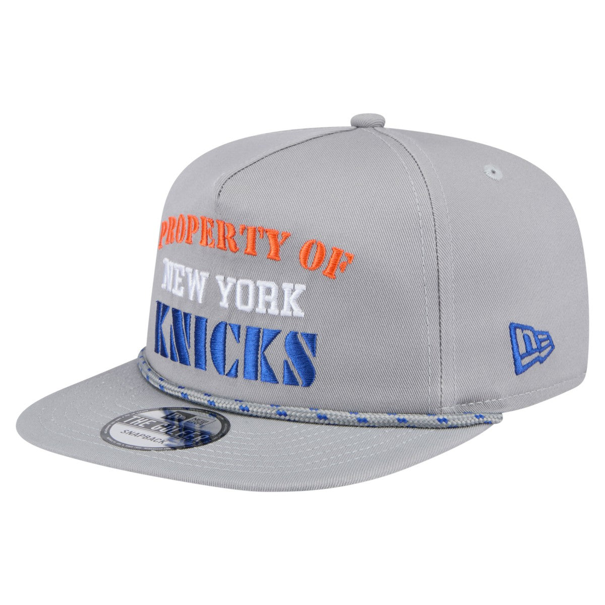 New York Knicks Throwback Property Of Golfer Snapback Hat Gray - NBA