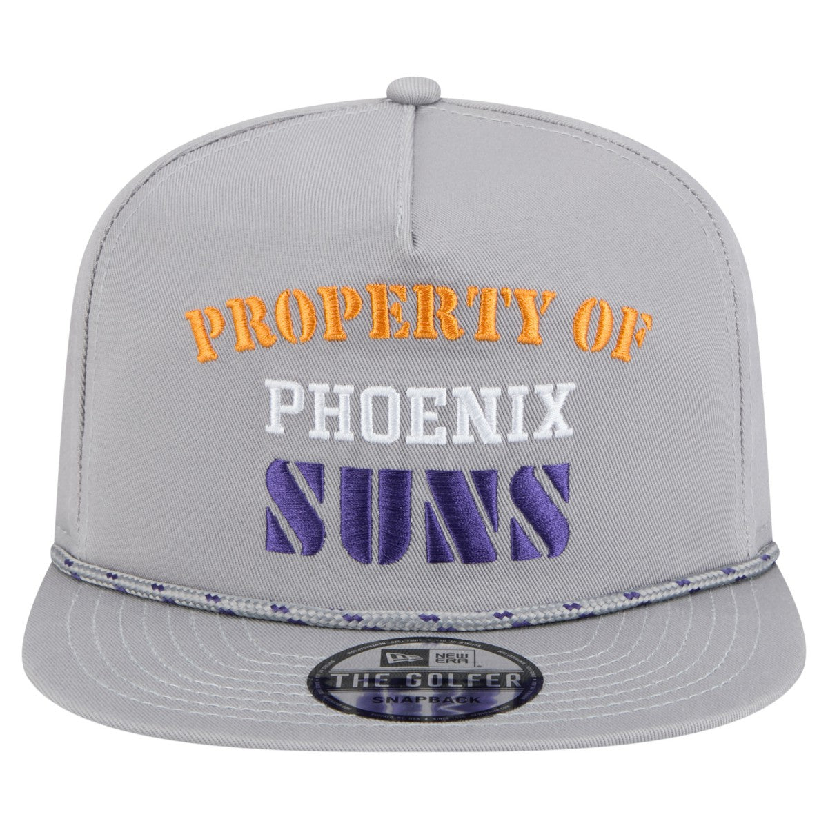 Phoenix Suns Throwback Property Of Golfer Snapback Hat Gray - NBA