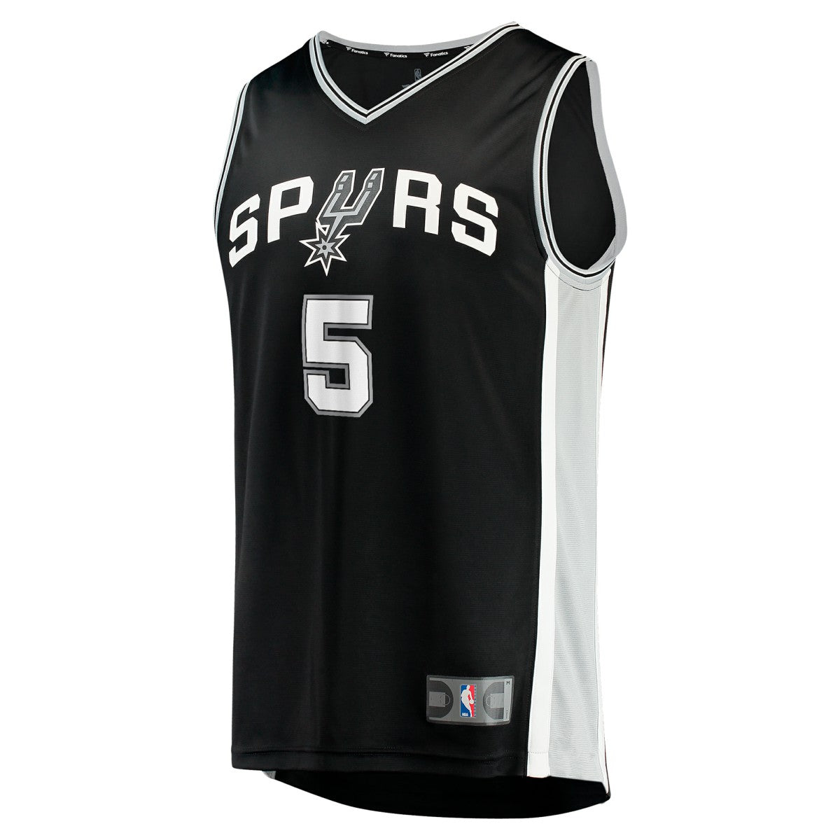 Stephon Castle San Antonio Spurs 2024 NBA Draft Fast Break Player Jersey Icon Edition Black - NBA