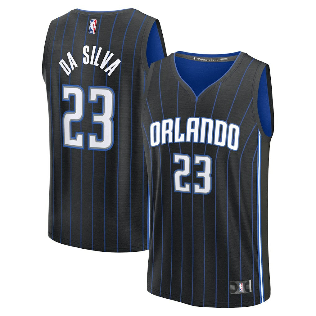 Tristan da Silva Orlando Magic 2024 NBA Draft Fast Break Player Jersey Icon Edition Black - NBA
