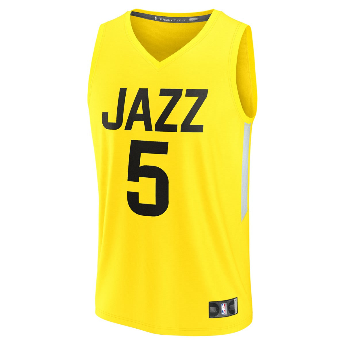 Cody Williams Utah Jazz 2024 NBA Draft Fast Break Player Jersey Icon Edition Yellow - NBA